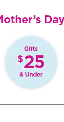 gifts $25 and under for mom