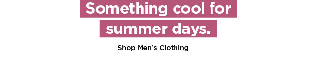 shop mens clothing.