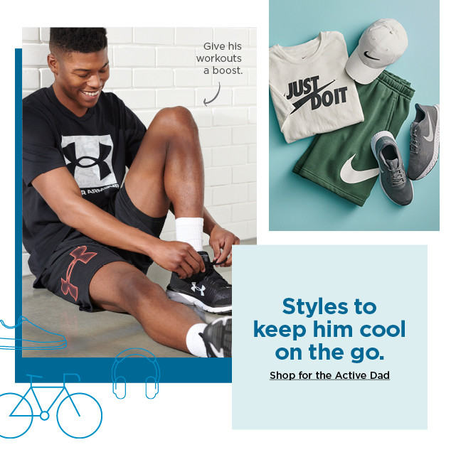 shop for the active dad.