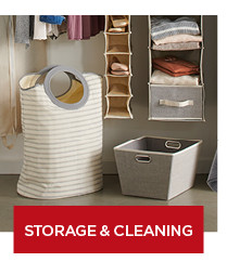 shop storage and cleaning