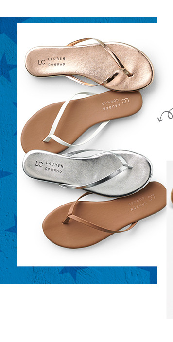 starting at 14.99 sandals for women. shop now.