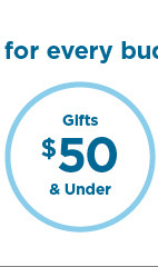 gifts $50 and under.