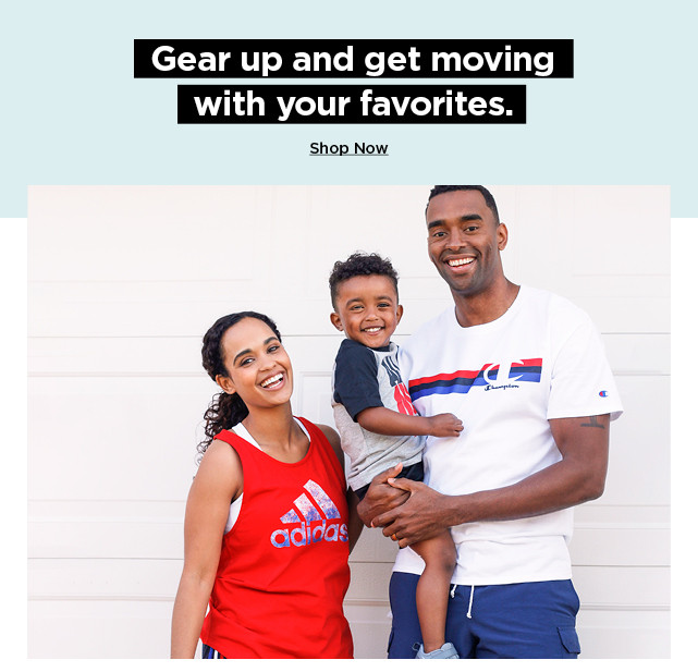 shop active styles for the family.