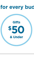 gifts $50 and under.