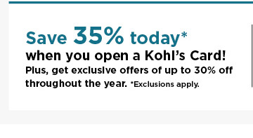 don't have a kohls card? apply now.