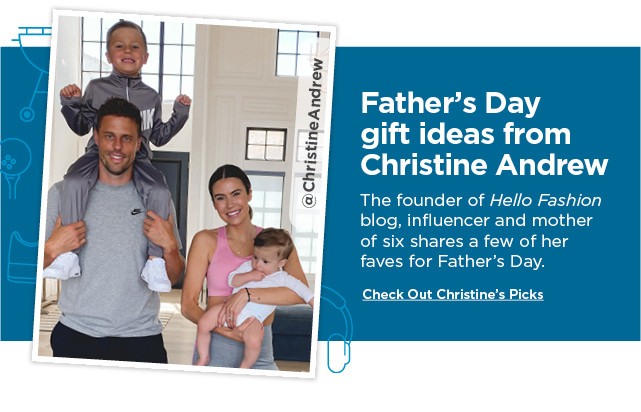 fathers day gift ideas from christine andrew the founder of hello fashion blog. shop now.