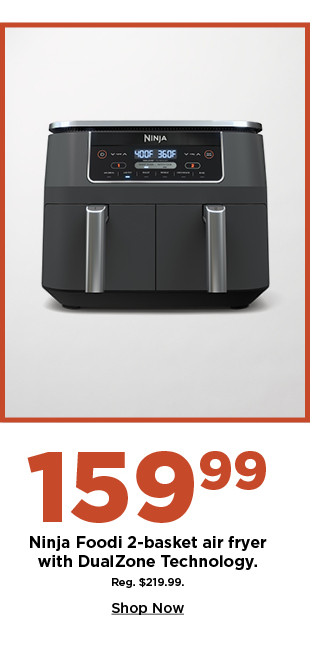 159.99 ninja foodi 2 basket air fryer with dual zone technology. shop now.