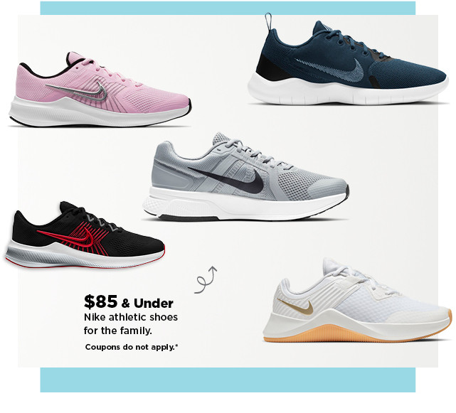 $85 and under nike athletic shoes for the family. shop now.