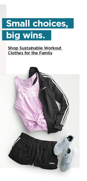 shop sustainable workout clothes for the family