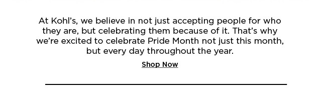 celebrate pride month. shop now. 