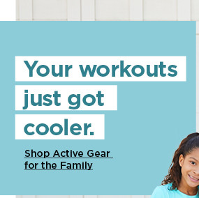 shop active gear for the family.