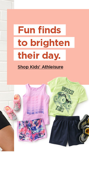 shop kids athleisure.