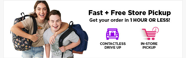 fast free store pickup. shop now. 