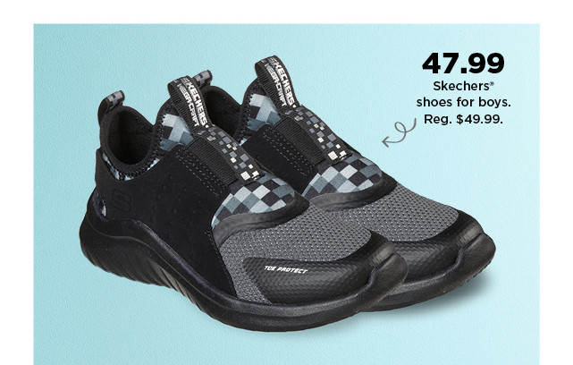 $47.99 skechers shoes for boys. shop now.
