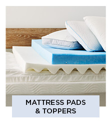 shop mattress pads and toppers
