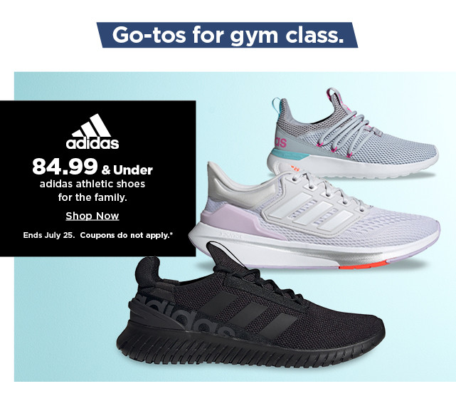 84.99 and under adidas athletic shoes for the family. shop now.