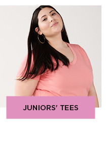 shop juniors' tees