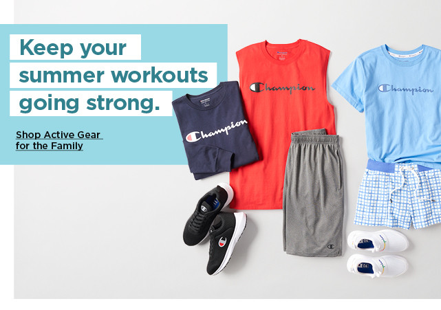 shop active gear for the family.