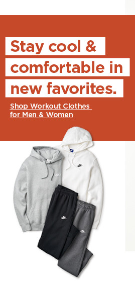 shop workout clothes for men and women.