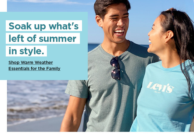 shop warm weather essentials for the family