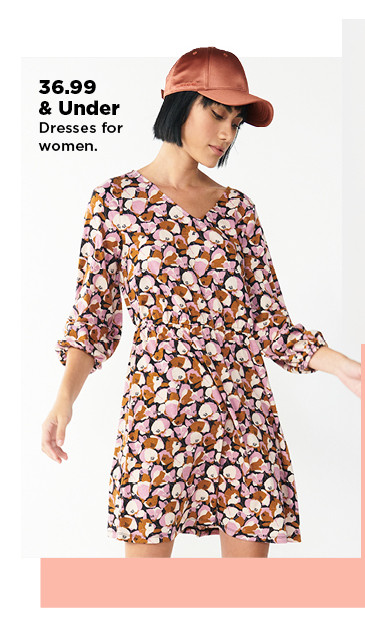 36.99 and under dresses for women. shop now.