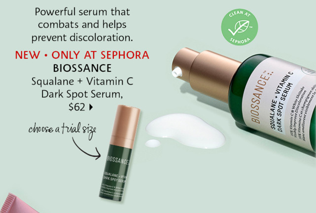 Biossance Squalane plus 10 percent Lactic Acid Resurfacing Night Serum. shop now.