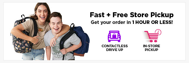 fast free store pickup. shop now. 