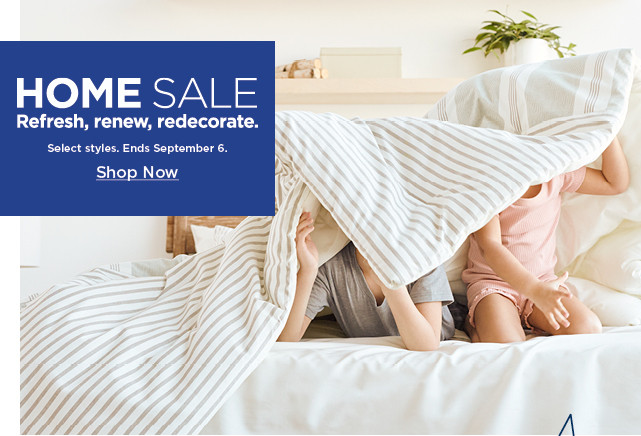 home sale. refresh, renew, redecorate. shop now.