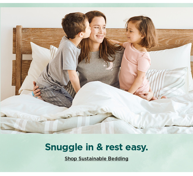 shop sustainable bedding