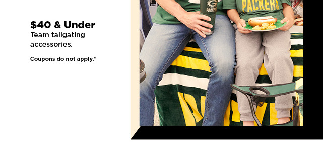 $30 and under team tailgating accessories. shop now.