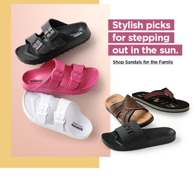 shop sandals for the family