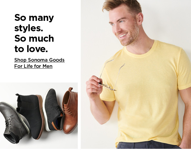 shop sonoma goods for life for men.