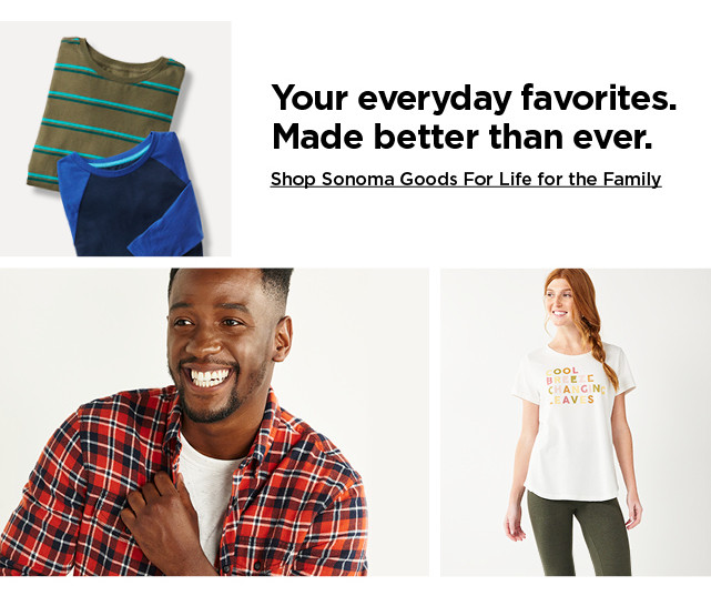 shop sonoma goods for life for the family.