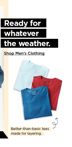 shop mens clothing.