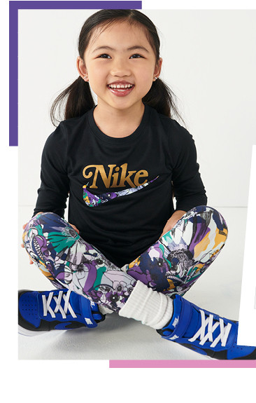 $50 and under nike clothing for the family. shop now.