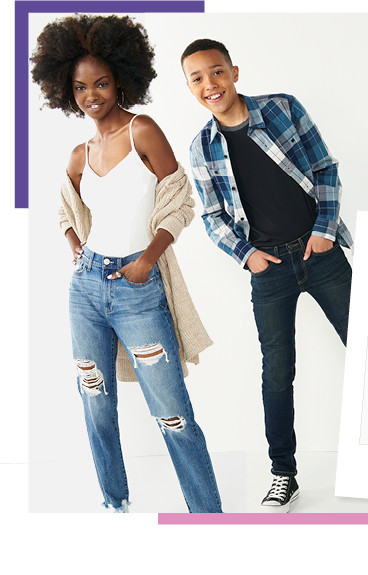 $29.99 and under jeans for the family. shop now.