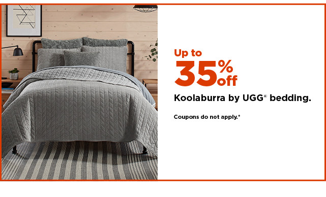 up to 35% off koolaburra by ugg bedding. shop now.
