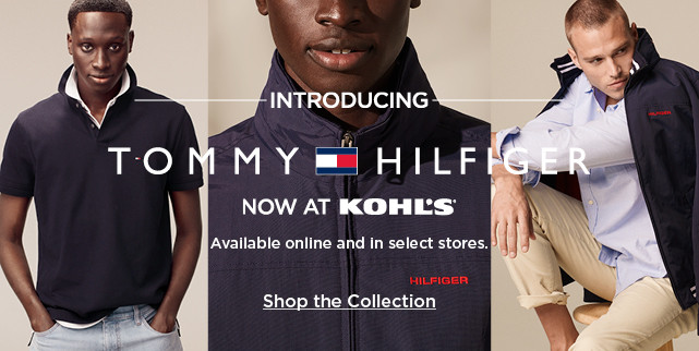 new at kohls. tommy hilfiger. shop the collection.