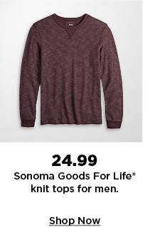 $24.99 sonoma goods for life knit tops for men. shop now.