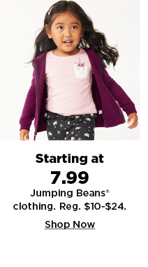 starting at $7.99 jumping beans mix and match clothing for kids. shop now.