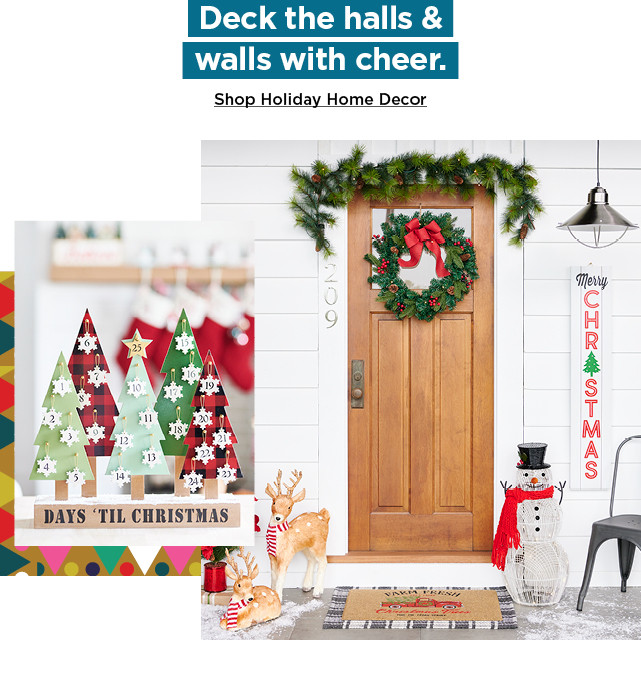 shop holiday home decor