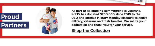 veterans day. shop the collection.