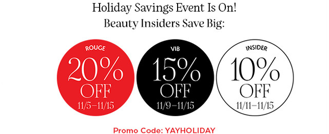 shop beauty savings