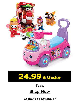 $24.99 and under toys. shop now.