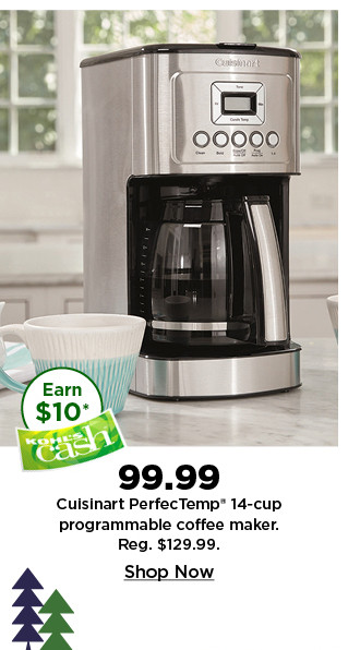 99.99 cuisinart perfectemp 14 cup programmable coffee maker. shop now.