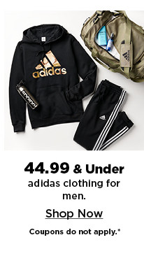 $44.99 and under adidas clothing for men shop now.