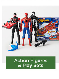 shop action figures and play sets