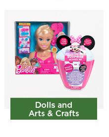 shop dolls and arts and crafts