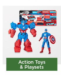 action toys and play sets