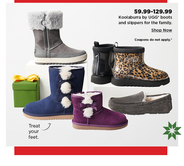 59.99-129.99 koolaburra by ugg boots and slippers for the family. shop now.